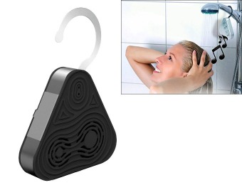 70% off Pyle Bluetooth Waterproof Wireless Shower Speaker/Phone