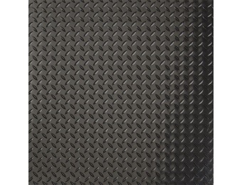 23% off Diamond Tread Black Garage Floor Cover, 240 sq.ft.