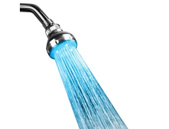 76% off LEDSHMC 1- Spray 3" LED Color Changing Showerhead