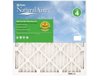 33% off NaturalAire 16"x16"x1" Pleated FPR 4 Air Filter (Case of 12)