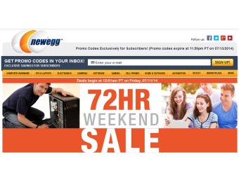 Newegg 72 Hour Sale - Tones of Great Deals