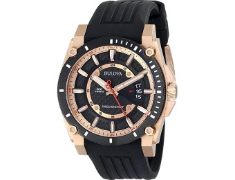 $306 off Bulova 98B152 Men's Precisionist Rubber Strap Watch