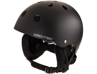 84% off Pro-tec Classic Snow Helmet, Matte Black, Small