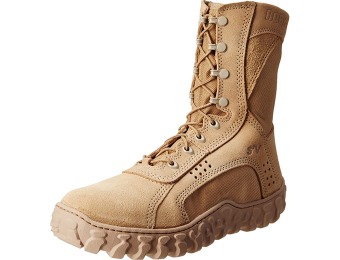 $129 off Rocky 8" S2v 101 Vented Military/Work Boot, Desert Tan