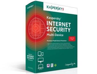70% off Kaspersky Internet Security Multi-Device (3-User)