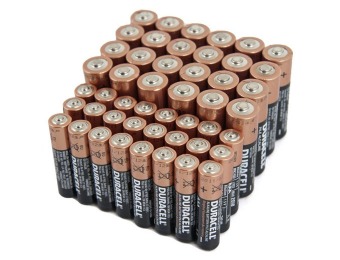 58% off Duracell 24 AA + 24 AAA Copper Top Alkaline Batteries