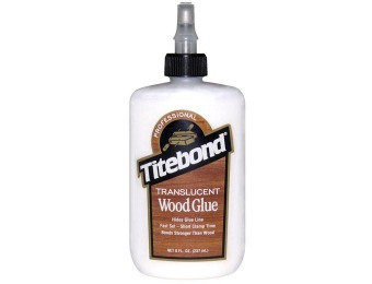 50% off 12-Pack Titebond 8 oz. Translucent Wood Glue