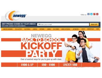 Newegg Back to School Kickoff Party - Tons of Great Deals