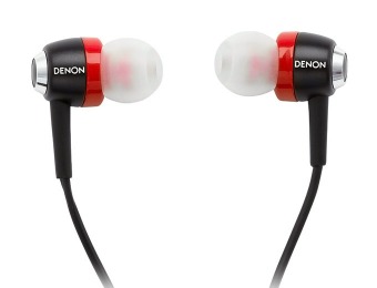$80 off Denon AH-C100RD Urban Raver In Ear Headphone w/ Mic