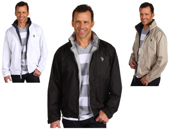65% Off U.S. Polo Assn Solid Windbreaker, 3 Colors Available