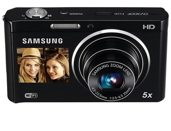 $110 Off Samsung DV300F 16.1 MP DualView WiFi Smart Camera