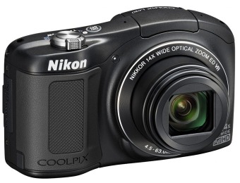 48% off Nikon Coolpix L620 18.1-MP Black Digital Camera
