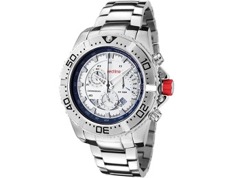 89% off Red Line RL-90008-22S Racer Silver Stainless Steel Watch