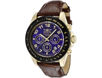 $630 off Invicta Men's Speedway Chronograph Blue Dial Watch
