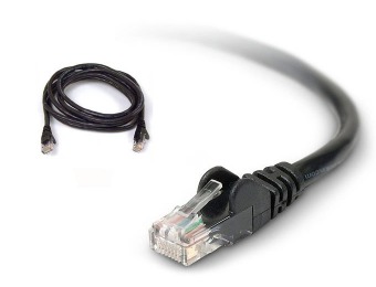 88% off Belkin 25-Foot Cat6 Ethernet Cable - Black
