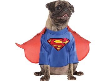 78% off Rubies Costume Superman Pet Dog Costume