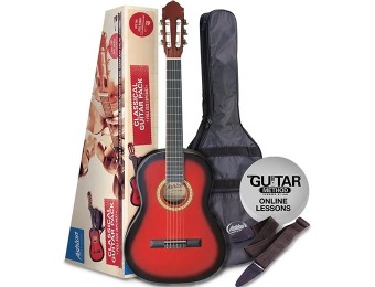 $94 off Ashton CG SPCG44 Full Size Classical Guitar - Red Burst