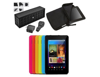 Ematic 7" 8GB Tablet with Bluetooth Speaker Kit and Sleeve