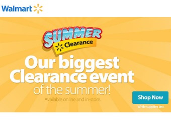 Walmart Summer Clearance Sale - Thousands of Great Deals