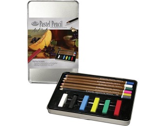97% off Royal & Langnickel Small Tin Pastel Pencil Art Set