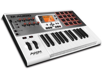 62% off M-Audio Axiom AIR 25 MIDI Keybooard Controller