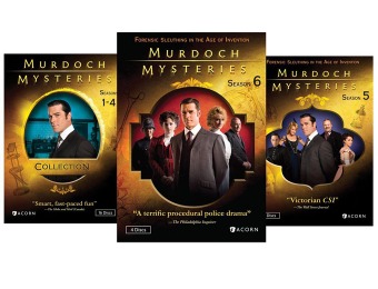 75% off Murdoch Mysteries Bundle Package DVD