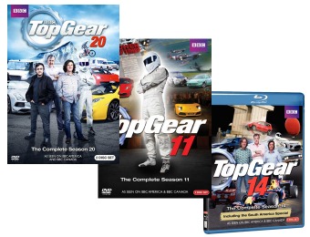 Up to 75% off Top Gear Seasons 10-20 DVD & Blu-ray