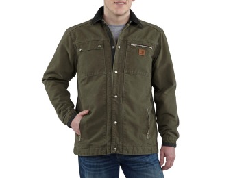 65% off Carhartt Sandstone Multi-Pocket Quilt Lined Jacket, 6 Styles