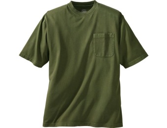 72% off Cabela's Riverwash II Short-Sleeve Pocket Tee Shirt, 2 Styles