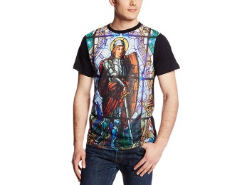 71% off Southpole Sublimation Ancient Fighter & Stained Glass Tee