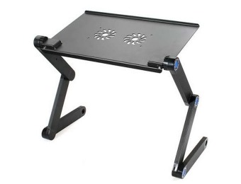 50% off Folding Adjustable Vented Portable Laptop Stand / Bed Tray