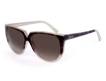 83% off Valentino Havana/Ivory Wayfarer Women's Sunglasses
