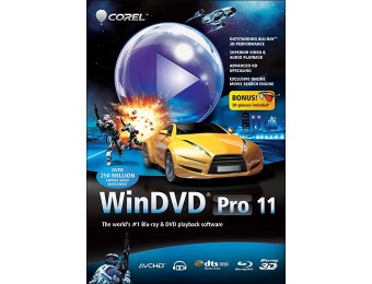 $50 off Corel WinDVD Pro 11
