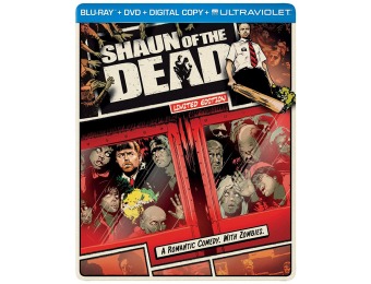 55% off Shaun of the Dead (Steelbook) (Blu-ray + DVD)