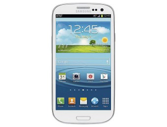Free Samsung Galaxy S III 16GB White Phone w/ 2-Year Plan (AT&T)