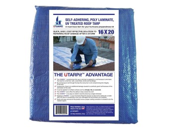 40% off UTARPit BT1620 16ft. x 20ft. Blue Roofing Tarp