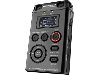 $130 off Marantz PMD620 MKII Portable Stereo Flash Recorder