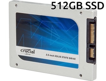 $52 off Crucial MX100 2.5" 512GB SSD, CT512MX100SSD1