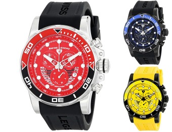 88% off Swiss Legend Avalanche Chronograph Men's Watches