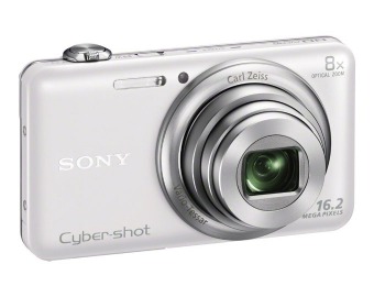 35% off Sony Cyber-Shot DSC-WX80 16.2-MP Digital Camera - White