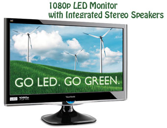 46% Off ViewSonic VX2250WM-LED 22" LED Monitor w/ Speakers