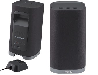 47% off iHome iBT30 Bluetooth Stereo Speaker System (Black)