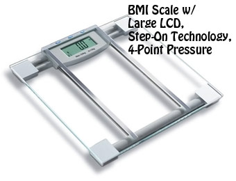 80% Off Hutt SlimFit Premium 6 in 1 BMI Scale w/ Large LCD
