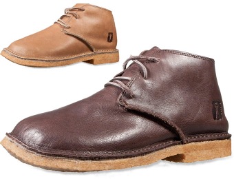 50% off PUR Gobi Men's Leather Shoes, 2 Styles
