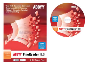 80% Off Abbyy Finereader 9 Express + Free Adata 8GB Flash Drive