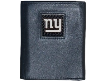85% off New York Giants Gridiron Leather Tri-fold Wallet