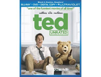 43% off Ted (Blu-ray + DVD + Digital Copy + UltraViolet)