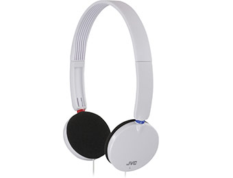 27% off JVC HAS140W Lightweight On-Ear White Headphones