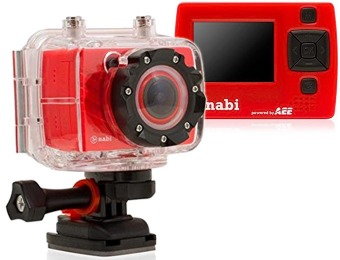 72% off Fuhu Nabi Red Square 1080p HD Rugged Video Camera
