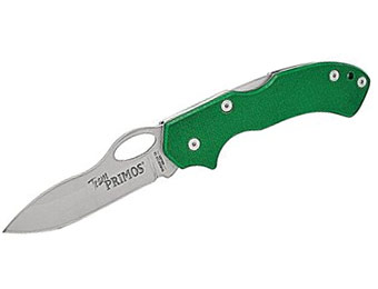 73% off Primos Green G-10 Drop Point Folders Knives